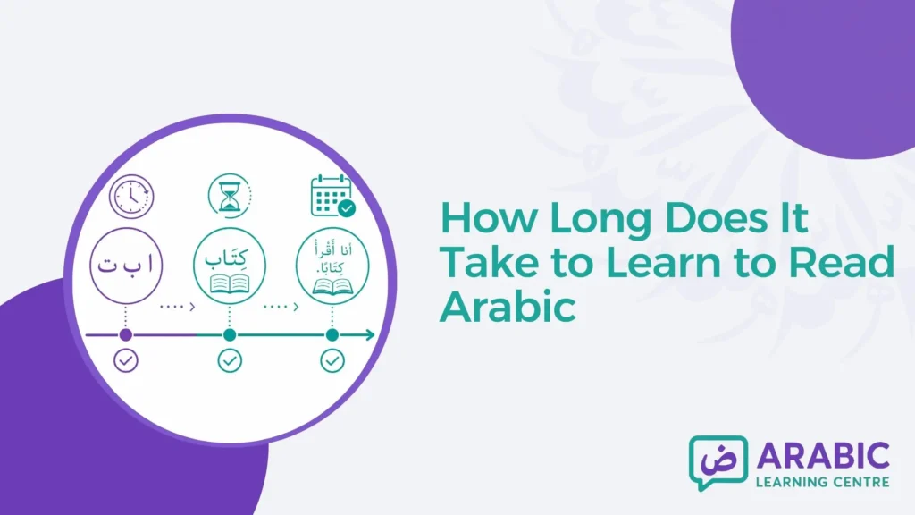 How Long Does It Take to Learn to Read Arabic?
