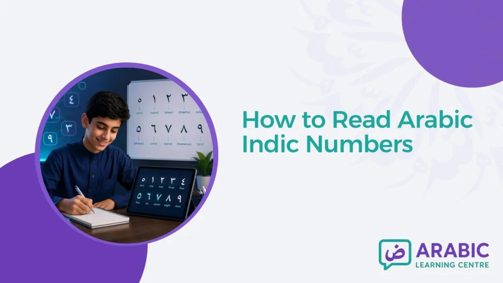 How to Read Arabic Indic Numbers? Complete Beginner Guide