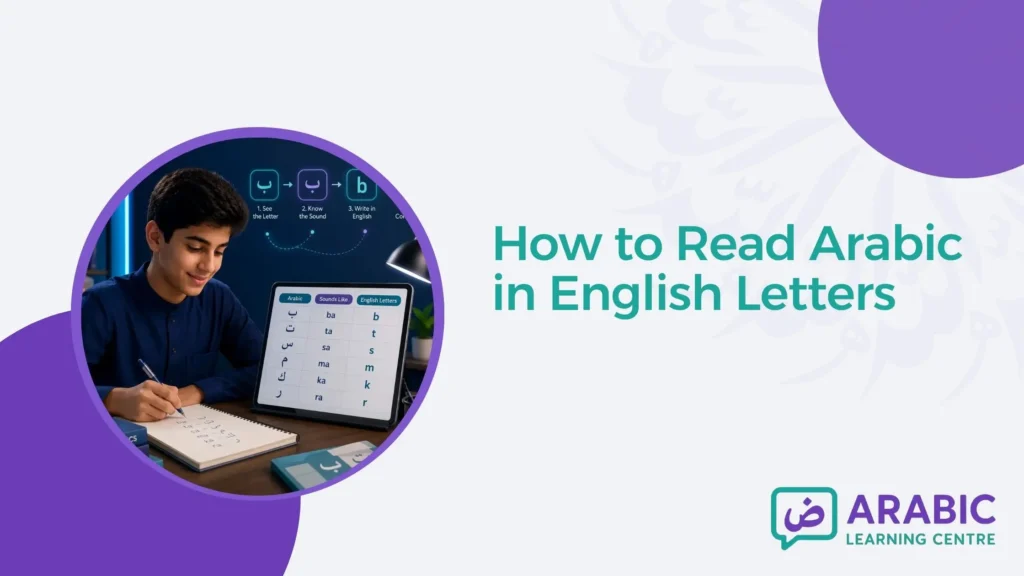 How to Read Arabic in English Letters? A to Z Beginner Guide