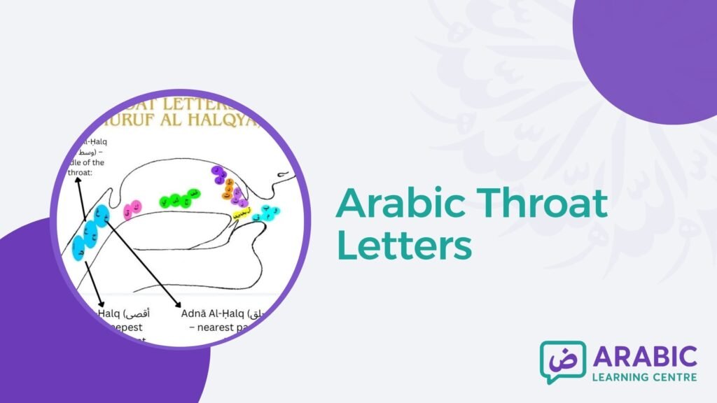Arabic Throat Letters – A Guide to Pronunciation and Articulation