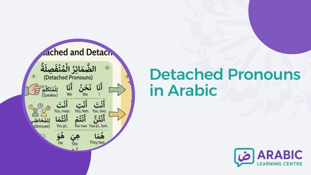 Detached Pronouns in Arabic – Complete Guide With Examples