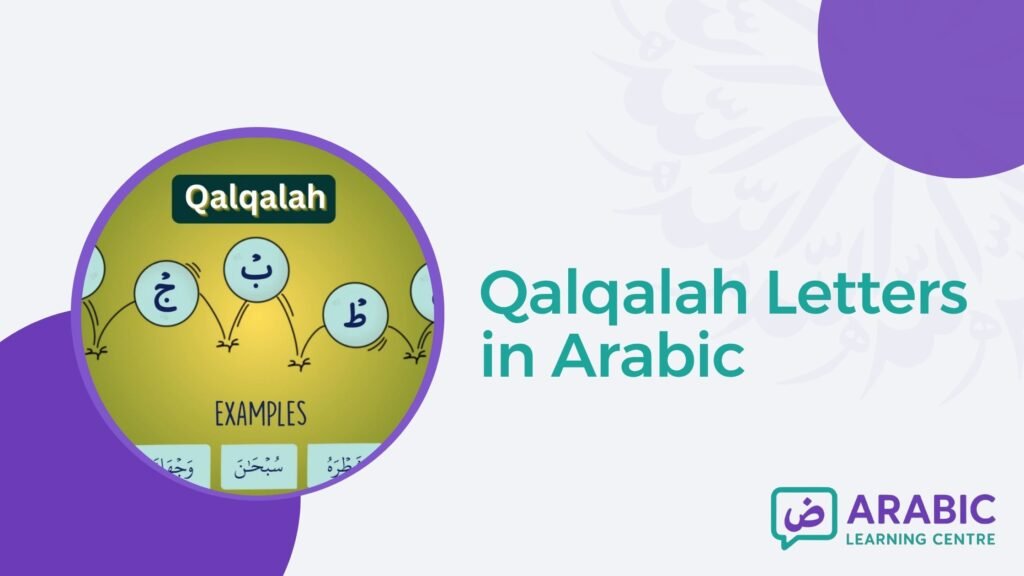 Qalqalah Letters in Arabic – Types, Rules, and Quran Examples